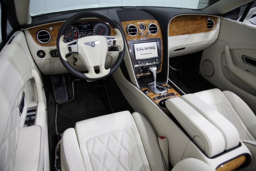 Интерьер Bentley Continental GTC by Calwing and Mansory 2016 года  (фото 8 из 10)